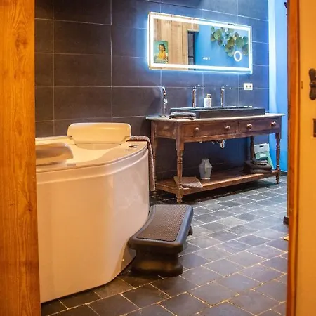 Vleugje Wellness In De Voerstreek - Bed & Brocante Onder De Poort ベッド・アンド・ブレックファスト フーレン